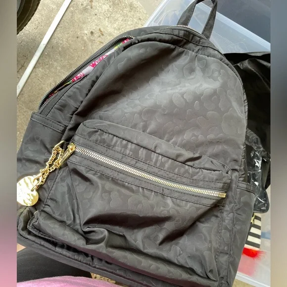 Betsey Johnson | Bags | Betsy Johnson Leopard Print Black  display picture 1